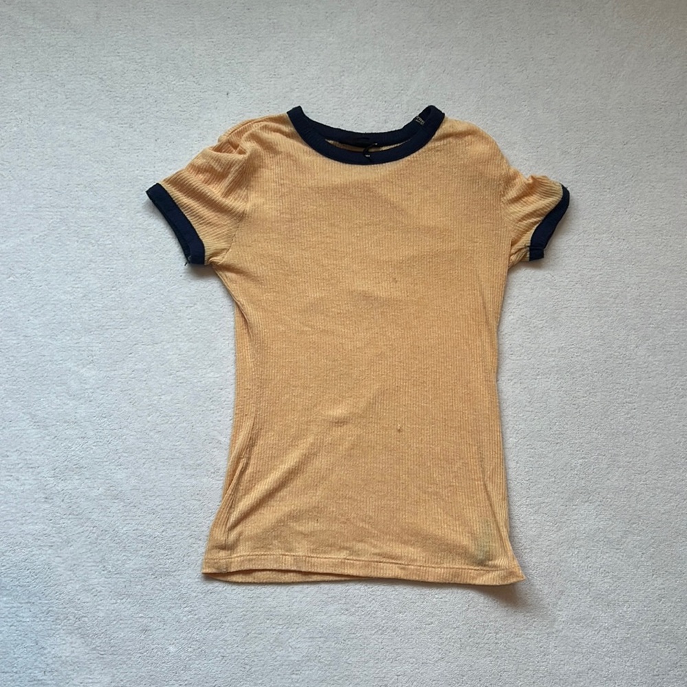 Urban Outfitters yellow tee